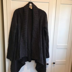 Michael Kors drape front cardigan